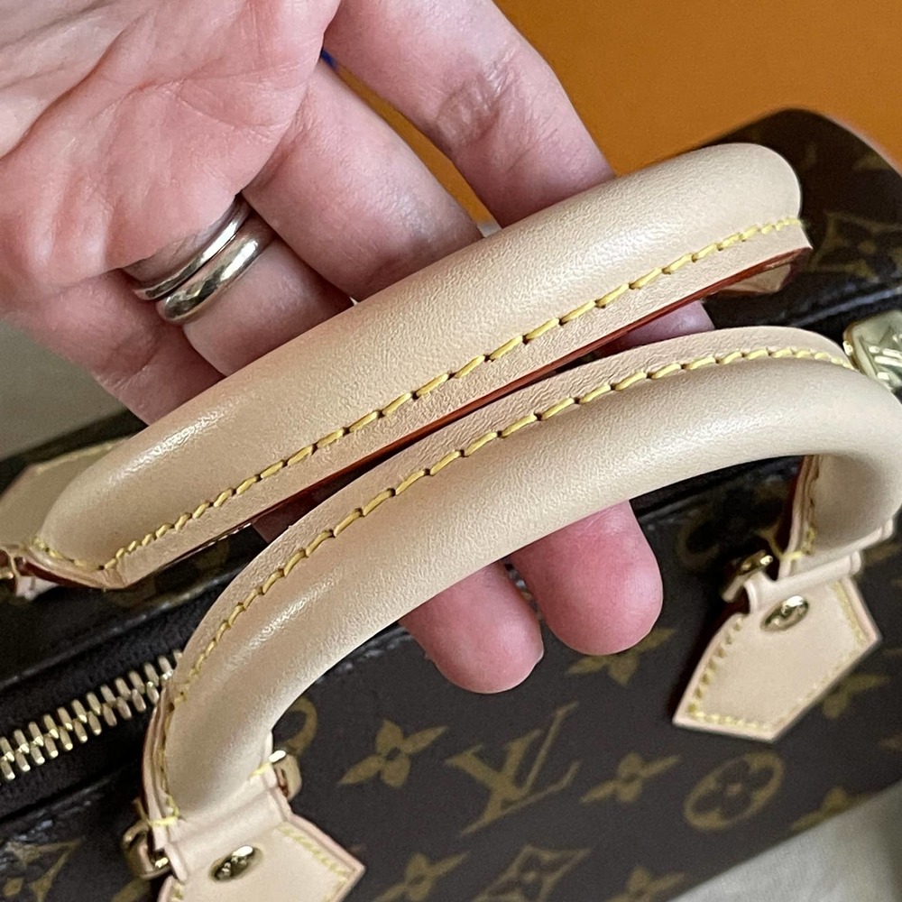 ❌SOLD❌NEW Louis Vuitton Speedy Bandouliere 20 Monogram Strap Black M45957 - Picture 7 of 14